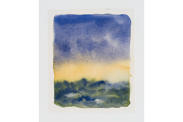 Transported XXIX, Watercolour on Saint Armand, 5x6 in.